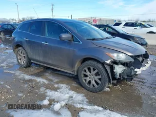 2008 Mazda CX-7 Sport with VIN JM3ER293680190362, listed as a IAAI auction lot 41738987 with 154,825 mi miles. Bid and sale history available at carsss.com. Image 1.