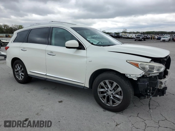 2015 Infiniti QX60 z VIN 5N1AL0MM4FC543136, wystawiony jako Copart lot #52168155 z przebiegiem 147 269 mil mil oraz Szkoda całkowita • Salvage title. Historia ofert i sprzedaży dostępna na DreamBid. Obrazek 4.