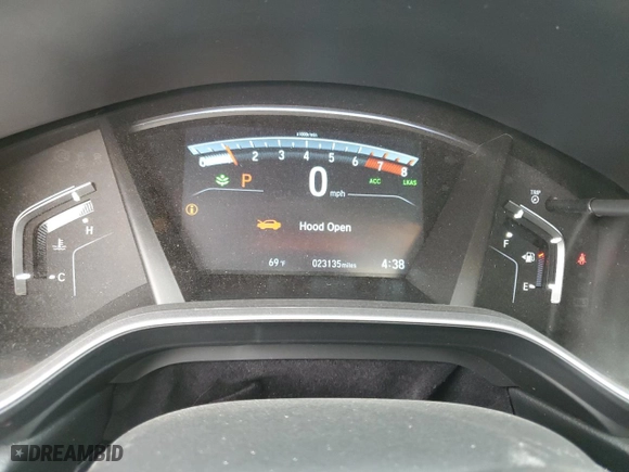 2022 Honda CR-V EX with VIN 5J6RW1H54NA015673, listed as a Copart auction lot 43639825 with 23,135 mi miles and Salvage Title. Bid and sale history available at carsss.com. Image 9.