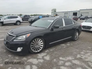2014 Hyundai Equus Ultimate z VIN KMHGH4JH2EU083638, wystawiony jako Copart lot #66659084 z przebiegiem 144 650 mil mil oraz Szkody całkowita. Historia ofert i sprzedaży dostępna na DreamBid. Obrazek 1.