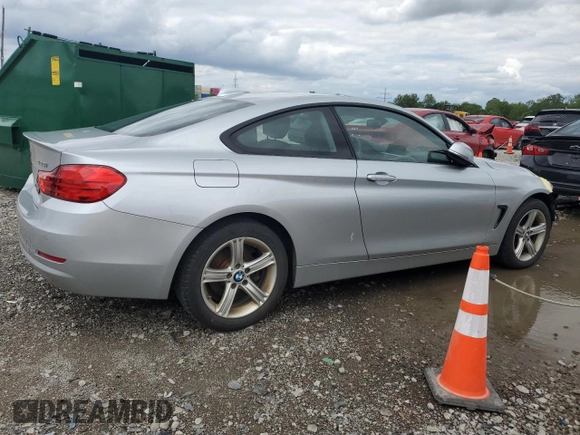 2015 BMW 4 Series 428i xDrive with VIN WBA3N5C55FK484681, listed as a Copart auction lot 57878905 with 41,723 mi miles and Salvage title. Bid and sale history available at DreamBid. Image 3.