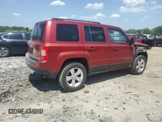 2016 Jeep Patriot Sport with VIN 1C4NJRBB6GD534614, listed as a Copart auction lot 61647395 with 97,236 mi miles and Salvage title. Bid and sale history available at DreamBid. Image 3.