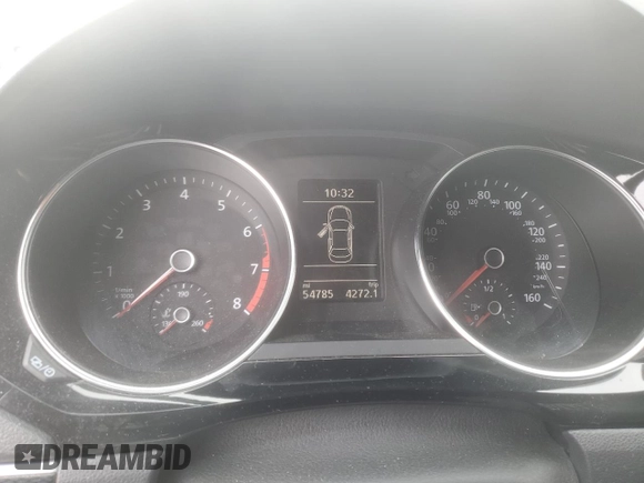 2015 Volkswagen Jetta Sport with VIN 3VWD17AJ1FM325015, listed as a Copart auction lot 46241915 with 54,785 mi miles and Salvage title. Bid and sale history available at DreamBid. Image 9.