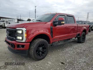 2023 Ford Super Duty F-250 SRW XL with VIN 1FT8W2BT4PEC80572, listed as a Copart auction lot 43379825 with 47,092 mi miles and Salvage Title. Bid and sale history available at carsss.com. Image 1.