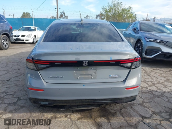 2023 Honda Accord Touring with VIN 1HGCY2F81PA035053, listed as a IAAI auction lot 41807628 with 57,422 mi miles and . Bid and sale history available at DreamBid. Image 16.