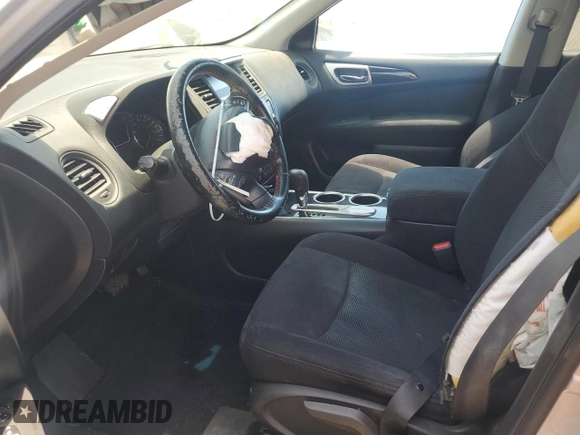 2016 Nissan Pathfinder S with VIN 5N1AR2MN4GC616428, listed as a Copart auction lot 63528025 with 92,974 mi miles and Salvage title. Bid and sale history available at DreamBid. Image 7.