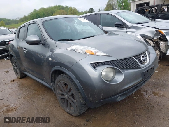 2012 Nissan Juke SL with VIN JN8AF5MV4CT108442, listed as a IAAI auction lot 42129120 with 204,627 mi miles. Bid and sale history available at carsss.com. Image 1.