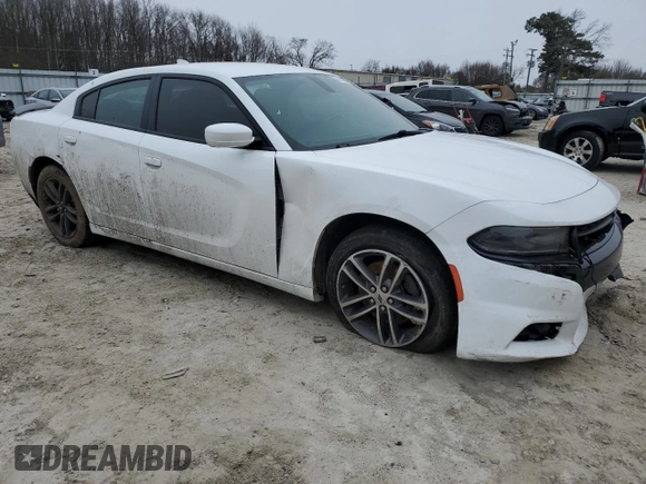 2019 Dodge Charger SXT with VIN 2C3CDXJG9KH756208, listed as a Copart auction lot 45816895 with 102,777 mi miles and Salvage Title. Bid and sale history available at DreamBid. Image 4.