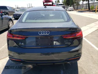 2020 Audi A5 Sportback Premium Plus with VIN WAUCNCF57LA012810, listed as a Copart auction lot 64711943 with 21,078 mi miles. Bid and sale history available at carsss.com. Image 6.