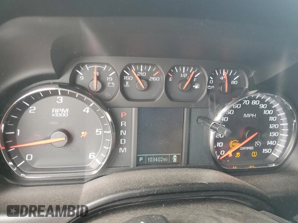 2016 Chevrolet Tahoe Commercial with VIN 1GNLCDEC7GR345554, listed as a Copart auction lot 53648435 with 103,402 mi miles and Clean title. Bid and sale history available at DreamBid. Image 9.