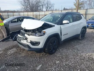 2021 Jeep Compass Latitude z VIN 3C4NJCBB4MT603884, wystawiony jako IAAI lot #41486227 z przebiegiem 72 567 mil mil oraz . Historia ofert i sprzedaży dostępna na DreamBid. Obrazek 17.