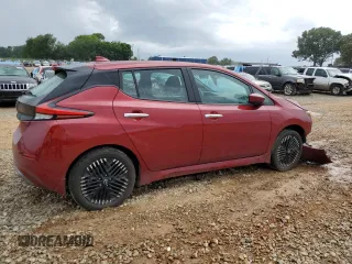 2023 Nissan LEAF SV Plus with VIN 1N4CZ1CV4PC555628, listed as a Copart auction lot 61274595 with 28,424 mi miles and Salvage title. Bid and sale history available at DreamBid. Image 3.
