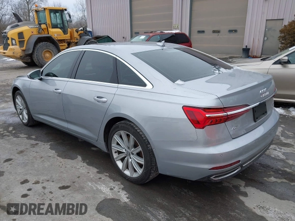 2019 Audi A6 Premium Plus with VIN WAUE8AF23KN119855, listed as a IAAI auction lot 41552717 with 43,677 mi miles. Bid and sale history available at carsss.com. Image 3.