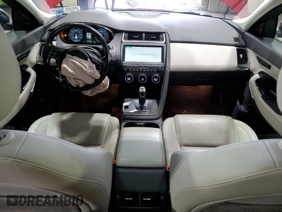 2018 Jaguar E-Pace SE with VIN SADFP2FX7J1Z05454, listed as a Copart auction lot 56289955 with 45,182 mi miles and Salvage Title. Bid and sale history available at DreamBid. Image 8.