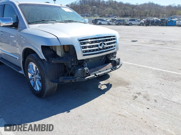 2010 Infiniti QX56 with VIN 5N3ZA0NE6AN909747, listed as a IAAI auction lot 41840842 with 188,469 mi miles and . Bid and sale history available at DreamBid. Image 12.