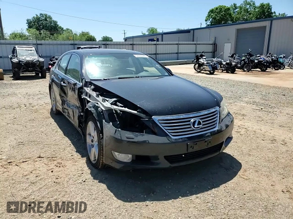 2011 Lexus LS 460 with VIN JTHBL5EF8B5106422, listed as a Copart auction lot 52498925 with 119,072 mi miles and Salvage title. Bid and sale history available at DreamBid. Image 13.