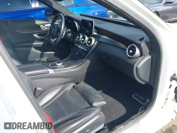 2017 Mercedes-Benz C 43 AMG with VIN 55SWF6EB5HU186085, listed as a IAAI auction lot 42021790 with 94,535 mi miles and . Bid and sale history available at DreamBid. Image 5.