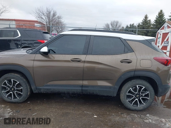 2021 Chevrolet TrailBlazer ACTIV with VIN KL79MSSL1MB024068, listed as a IAAI auction lot 41377320 with 65,777 mi miles and . Bid and sale history available at DreamBid. Image 14.