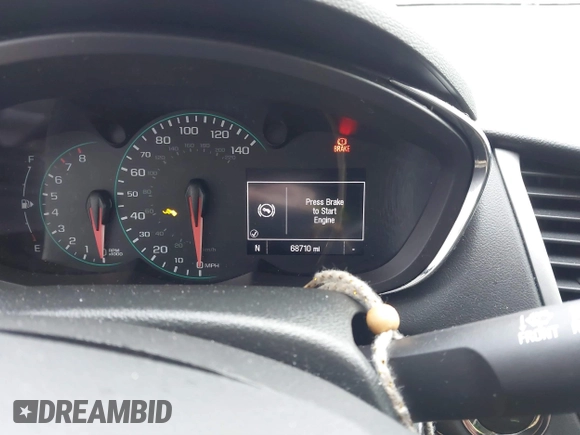 2018 Chevrolet Trax LT with VIN KL7CJPSB0JB664030, listed as a IAAI auction lot 41869632 with 68,710 mi miles. Bid and sale history available at carsss.com. Image 15.