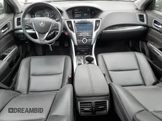 2018 Acura TLX with VIN 19UUB2F32JA010096, listed as a Copart auction lot 54727405 with 64,240 mi miles and Salvage Title. Bid and sale history available at carsss.com. Image 8.