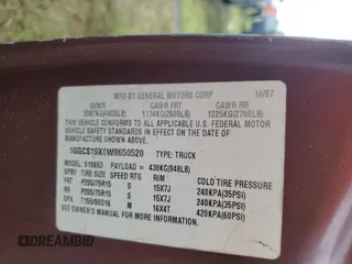 1998 Isuzu Hombre z VIN 1GGCS19X0W8650520, wystawiony jako Copart lot #73962444 z przebiegiem Nie podano mil oraz Szkody całkowita. Historia ofert i sprzedaży dostępna na DreamBid. Obrazek 13.