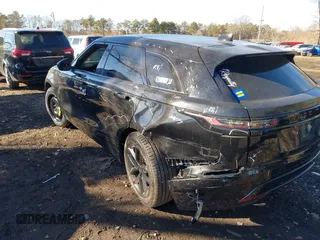 2025 Land Rover Range Rover Velar Dynamic SE with VIN SALYL2EX7SA391827, listed as a IAAI auction lot 41430644 with 4,063 mi miles and . Bid and sale history available at DreamBid. Image 6.