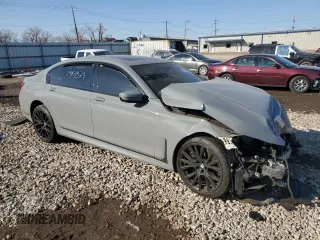 2021 BMW 7 Series 750i xDrive z VIN WBA7U2C08MCG03857, wystawiony jako Copart lot #48929915 z przebiegiem Nie podano mil oraz Szkoda całkowita • Salvage title. Historia ofert i sprzedaży dostępna na DreamBid. Obrazek 4.