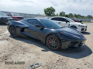 2023 Chevrolet Corvette 3LT with VIN 1G1YC3D47P5500302, listed as a Copart auction lot 62769995 with 768 mi miles and Salvage title. Bid and sale history available at DreamBid. Image 4.