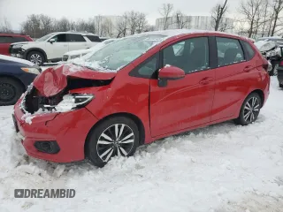 2018 Honda Fit EX-L with VIN 3HGGK5H98JM730229, listed as a Copart auction lot 88394145 with 89,844 mi miles and Salvage Title. Bid and sale history available at carsss.com. Image 1.