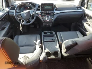 2023 Honda Odyssey Touring with VIN 5FNRL6H84PB019285, listed as a Copart auction lot 47066455 with 29,053 mi miles and Salvage Title. Bid and sale history available at DreamBid. Image 8.