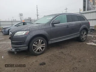 2011 Audi Q7 Premium Plus with VIN WA1LGAFE6BD002486, listed as a Copart auction lot 51846505 with 152,277 mi miles and Salvage title. Bid and sale history available at DreamBid. Image 1.