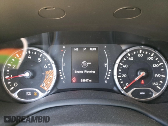 2020 Jeep Renegade Sport z VIN ZACNJBAB8LPK99358, wystawiony jako Copart lot #53517005 z przebiegiem 63 647 mil mil oraz Czysty tytuł • Clean title. Historia ofert i sprzedaży dostępna na DreamBid. Obrazek 9.