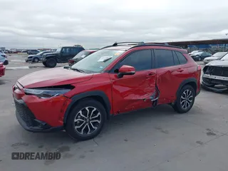 2023 Toyota Corolla Cross Hybrid S with VIN 7MUFBABG5PV003543, listed as a IAAI auction lot 41430844 with 36,891 mi miles and . Bid and sale history available at DreamBid. Image 6.