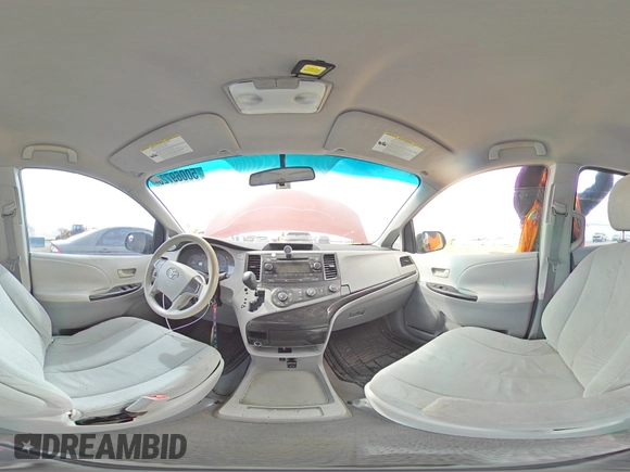 2011 Toyota Sienna with VIN 5TDZK3DC6BS032409, listed as a Copart auction lot 50069725 with 231,085 mi miles and Salvage Title. Bid and sale history available at carsss.com. Image 14.