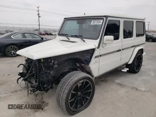 2011 Mercedes-Benz G with VIN WDCYC7BF3BX189655, listed as a Copart auction lot 55212634 with 47,889 mi miles and Salvage Title. Bid and sale history available at DreamBid. Image 1.