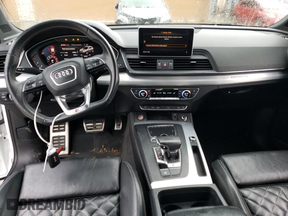 2018 Audi SQ5 Premium Plus with VIN WA1A4AFY9J2174211, listed as a Copart auction lot 44818213 with 48,868 mi miles. Bid and sale history available at carsss.com. Image 8.