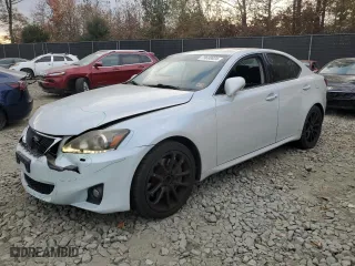2011 Lexus IS 350 with VIN JTHBE5C2XB5027862, listed as a Copart auction lot 79698834 with 141,462 mi miles and Salvage Title. Bid and sale history available at carsss.com. Image 1.