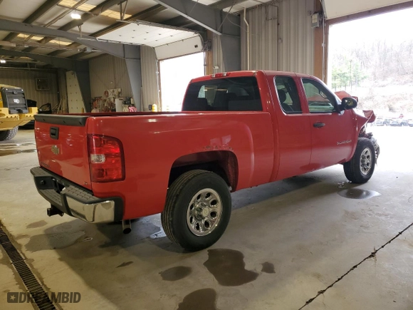 2008 Chevrolet Silverado 1500 Work Truck with VIN 1GCEC19XX8Z178122, listed as a Copart auction lot 49878925 with 63,585 mi miles and Salvage Title. Bid and sale history available at carsss.com. Image 3.