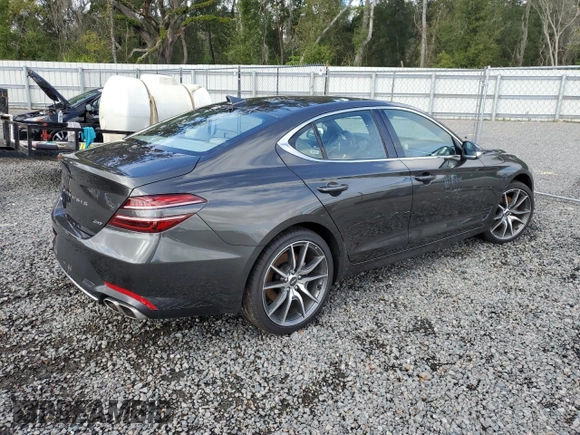 2023 Genesis G70 2.0T with VIN KMTG34TA5PU131236, listed as a Copart auction lot 37942364 with 3,601 mi miles and Non Repairable. Bid and sale history available at DreamBid. Image 3.
