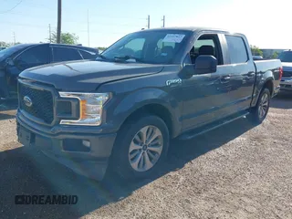 2018 Ford F-150 XL with VIN 1FTEW1CP3JFD38686, listed as a IAAI auction lot 41937827 with 106,765 mi miles. Bid and sale history available at carsss.com. Image 2.