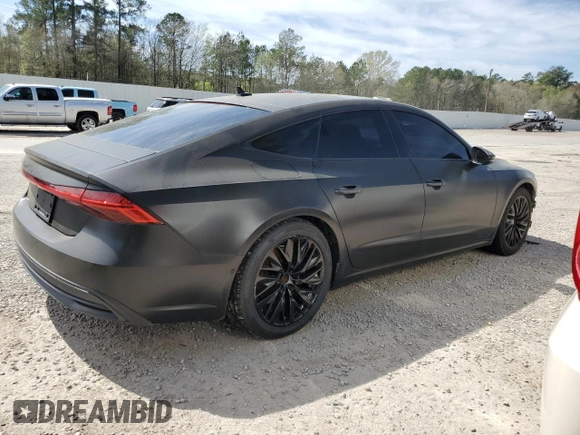 2019 Audi A7 Premium Plus with VIN WAUR2AF24KN052945, listed as a Copart auction lot 45858584 with 60,028 mi miles. Bid and sale history available at carsss.com. Image 3.
