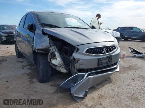 2020 Mitsubishi Mirage LE with VIN ML32A5HJ8LH002281, listed as a IAAI auction lot 42321313 with 59,064 mi miles and . Bid and sale history available at DreamBid. Image 6.