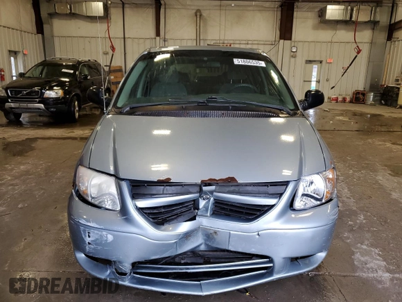 2006 Dodge Caravan SXT with VIN 1D4GP45R86B535635, listed as a Copart auction lot 51806535 with 142,585 mi miles and Non Repairable. Bid and sale history available at carsss.com. Image 5.