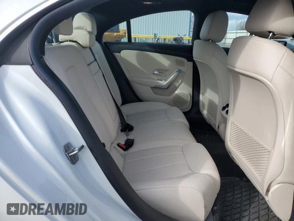 2024 Mercedes-Benz CLA 250 with VIN W1K5J4HB1RN450181, listed as a Copart auction lot 50052825 with 5,297 mi miles and Salvage title. Bid and sale history available at DreamBid. Image 10.