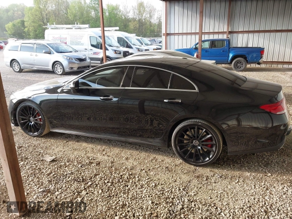 2019 Mercedes-Benz CLS with VIN WDD2J5KB3KA014592, listed as a IAAI auction lot 42074216 with 115,242 mi miles. Bid and sale history available at carsss.com. Image 14.