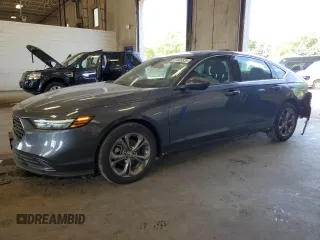2024 Honda Accord EX with VIN 1HGCY1F38RA011415, listed as a Copart auction lot 61566525 with 24,631 mi miles and Salvage title. Bid and sale history available at DreamBid. Image 1.