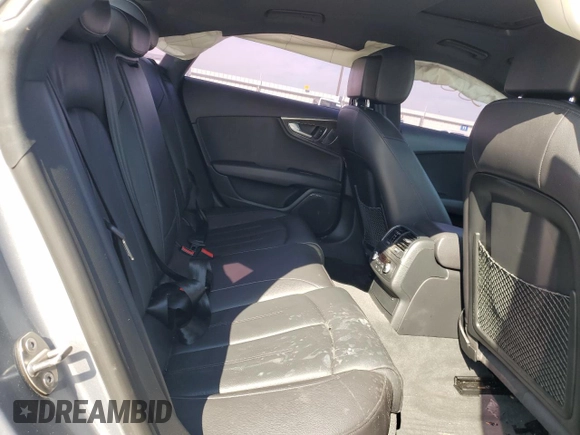 2017 Audi A7 Premium Plus with VIN WAUW2AFC6HN039280, listed as a Copart auction lot 55143424 with Not Provided miles and Salvage Title. Bid and sale history available at carsss.com. Image 10.