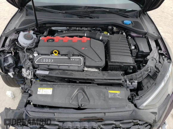 2024 Audi RS 3 with VIN WUAG4DGY6RA907285, listed as a Copart auction lot 59847024 with 636 mi miles and Non repairable. Bid and sale history available at DreamBid. Image 13.