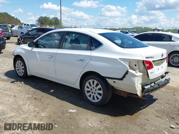 2016 Nissan Sentra SV with VIN 3N1AB7AP2GY274161, listed as a IAAI auction lot 42010823 with 117,167 mi miles and . Bid and sale history available at DreamBid. Image 3.