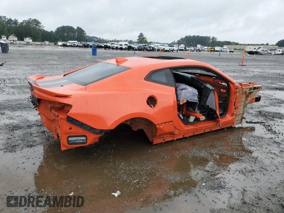 2018 Chevrolet Camaro 2SS with VIN 1G1FH1R78J0157634, listed as a Copart auction lot 56853475 with Not provided miles and Salvage title. Bid and sale history available at DreamBid. Image 3.